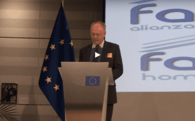 Mark McGreevy on the Famvin Homeless Alliance at the European Parliament [transcrito•transcrit]