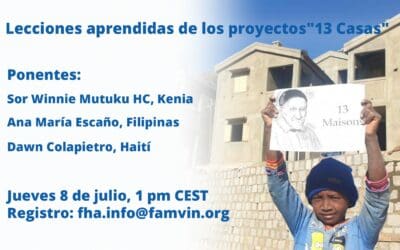 Evento online: Lecciones aprendidas de los proyectos de las “13 Casas”