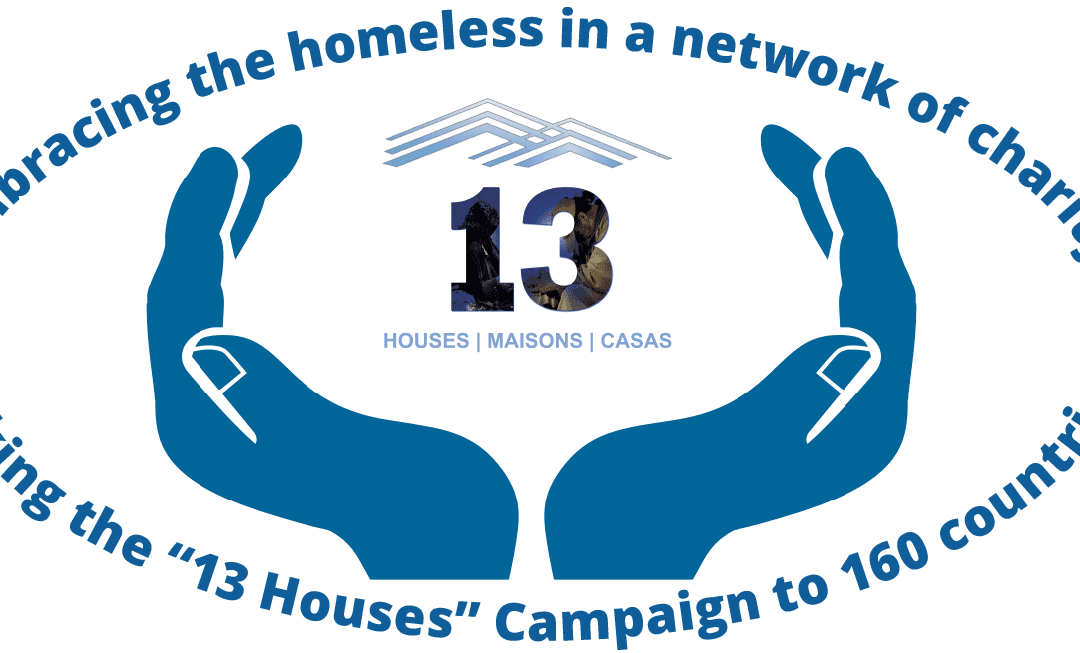Abrazando a las personas sin hogar en una red de caridad
