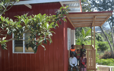 A first step towards stable housing for climate refugees in Papua New Guinea