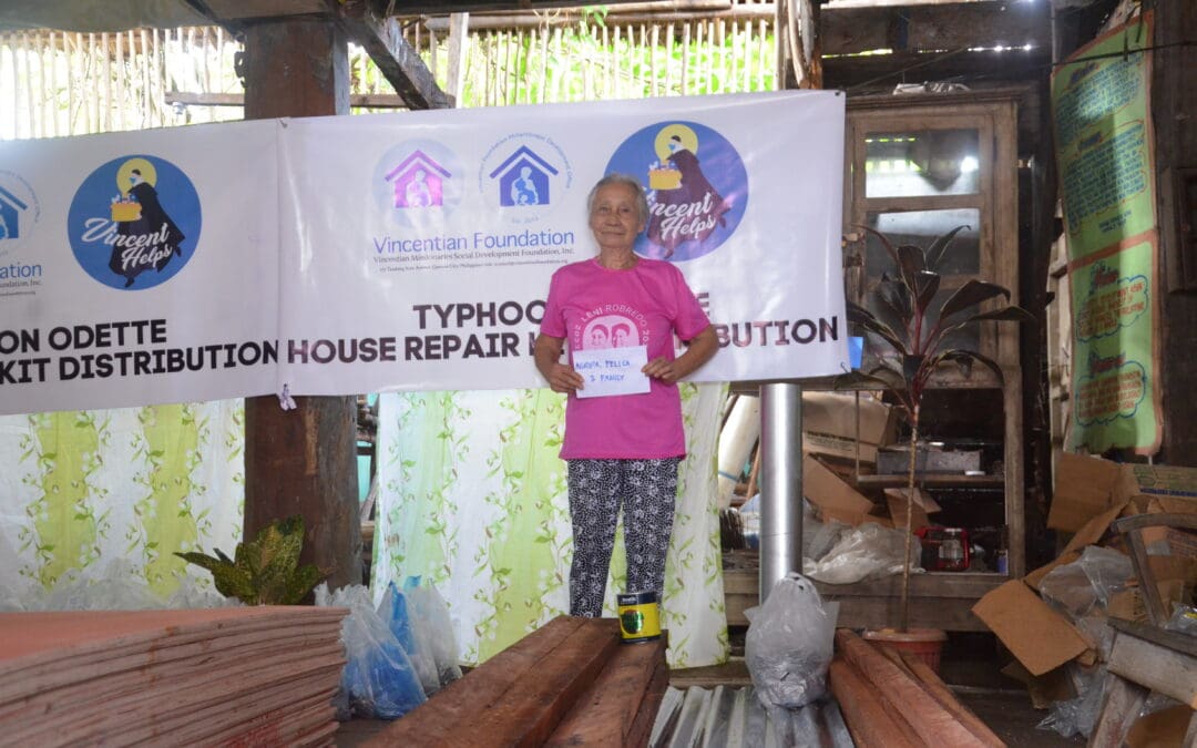 Typhoon-resistant houses and repair kits: an update on the Vincentian response in the Philippines