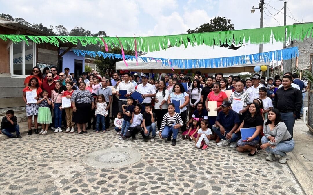 Um novo começo para as famílias afetadas pela erupção do Vulcão de Fogo na Guatemala